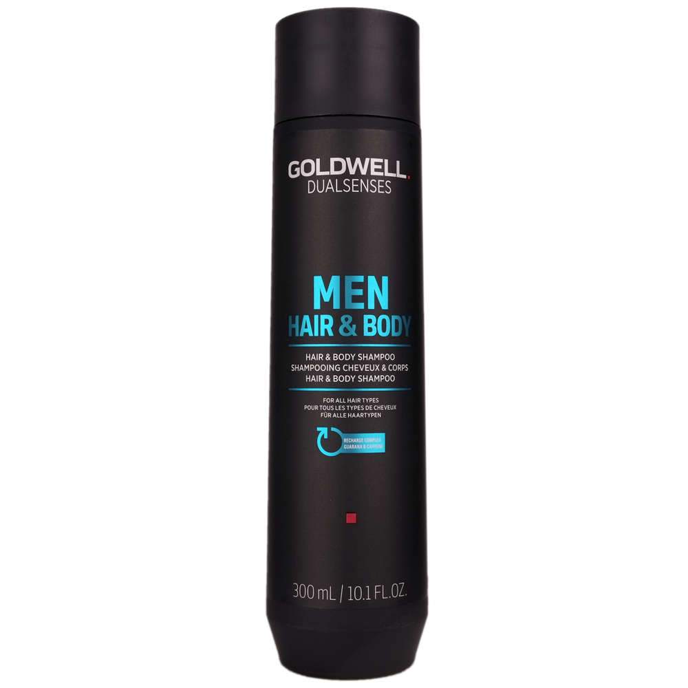 Goldwell Dualsenses Men Hair & Body Shampoo 300ml Halo Hair & Skin - rosehipskincare.com.au